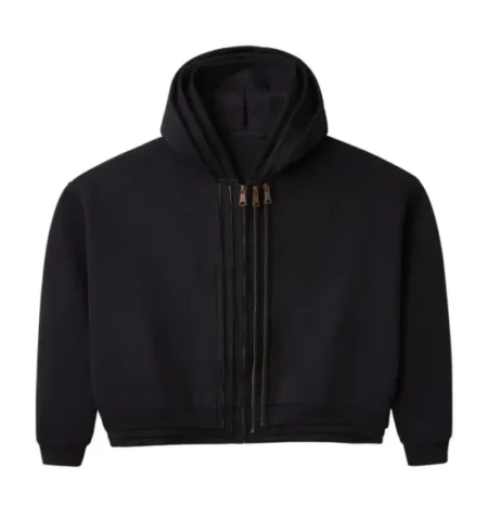 Gold+Vintage Gallery Raspberry Hills ‘Black’ 3 Splice Zip-Up