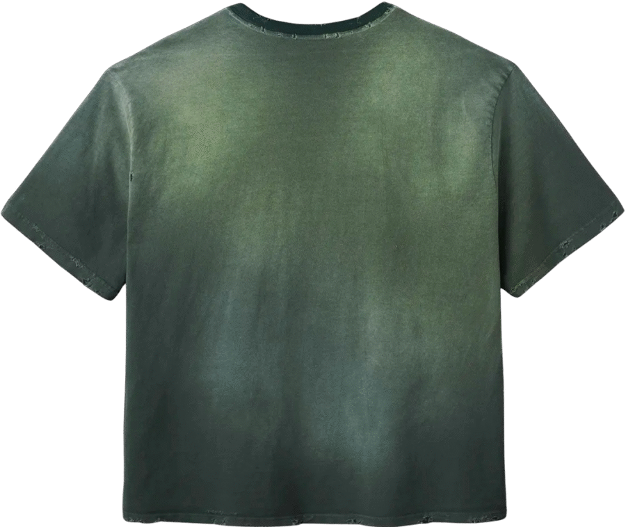 Gold+Vintage Raspberry Hills Grateful Berry Green Tee - Image 2