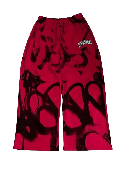 Gv Gallery Raspberry Sweatpants Red