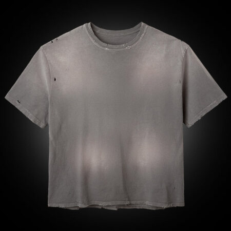 RASPBERRY HILLS TAUPE GREY BLANK TEE