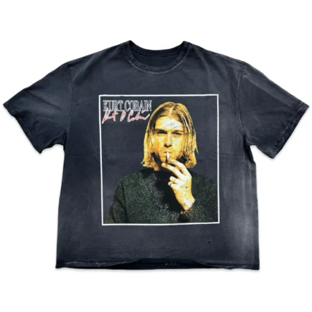 GV Gallery Raspberry Hills Kurt Cobain Tee Black