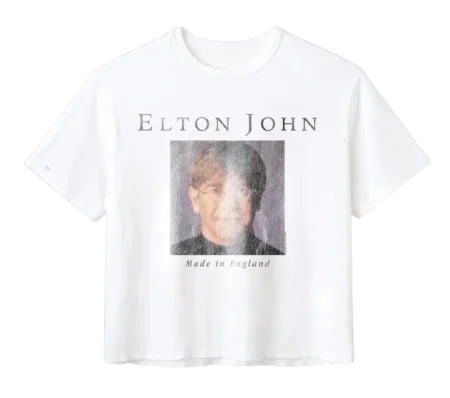 Gold+Vintage Gallery Raspberry Hills 'Elton John' Tee