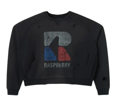 Gold+Vintage Raspberry Hills Logo Shirt