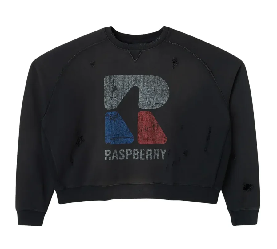 Gold+Vintage Raspberry Hills Logo Shirt