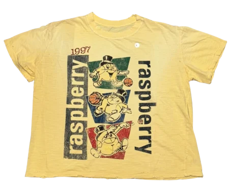 Gold+Vintage Gallery Raspberry Hills 'Macker' Tee